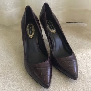 Elie Tahari Crocodile/Alligator High Heels Size 10